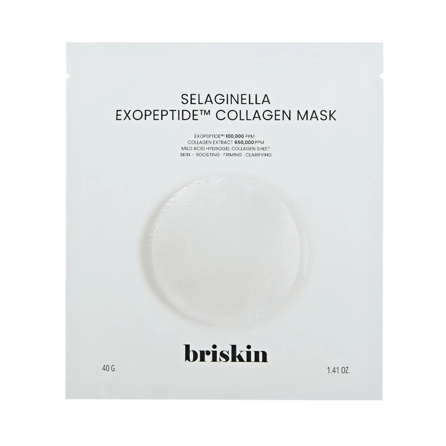 briskin Selaginella Exopeptide Collagen Mask Sheet 1P