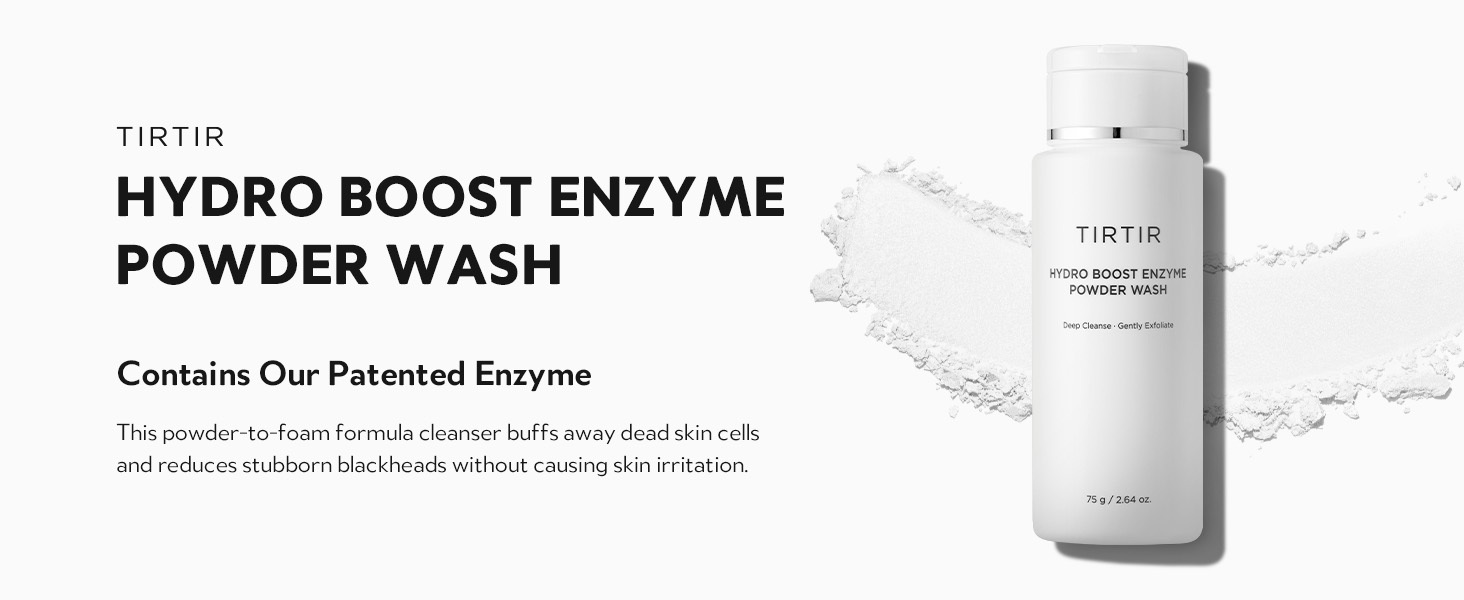 TIRTIR Hydro Boost Enzyme Powder Wash 75g