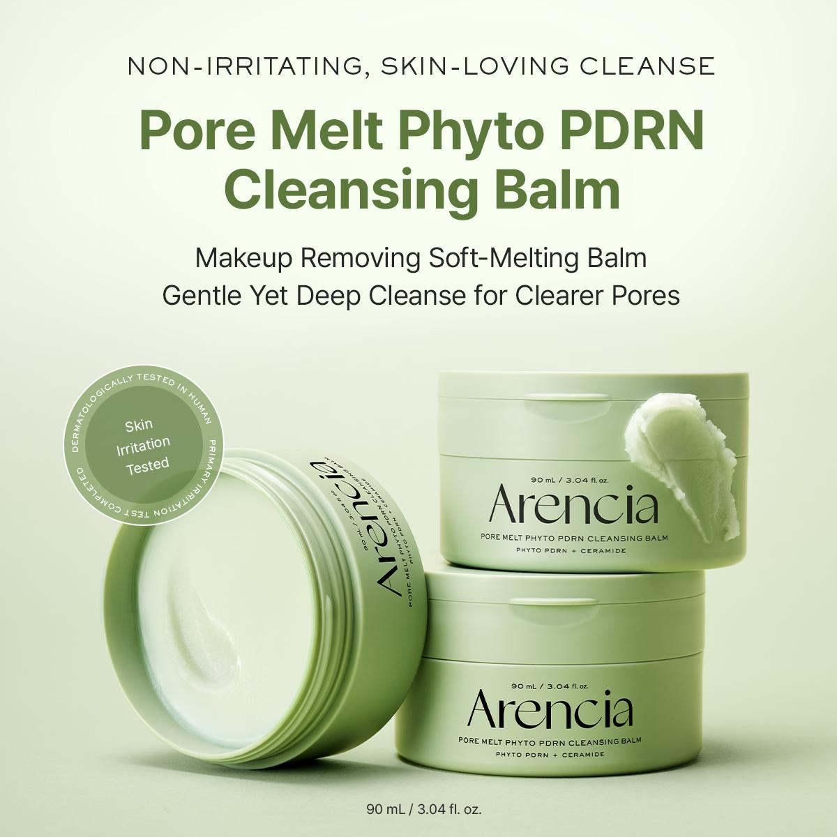 Arencia Pore Melt Phyto PDRN Cleansing Balm 90ml Set (+15g)