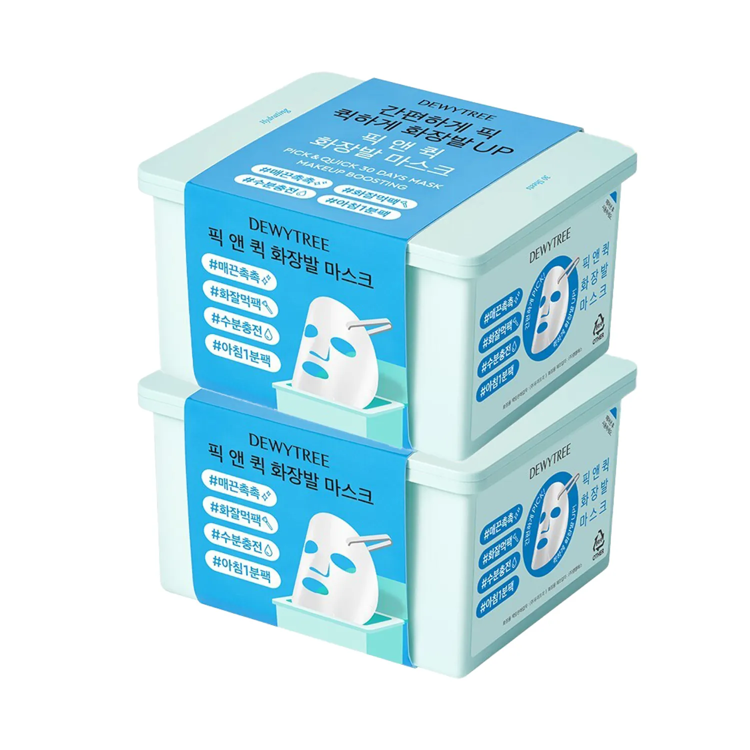 Dewytree Pick And Quick Pre-Makeup Mask 30ea Double Pack