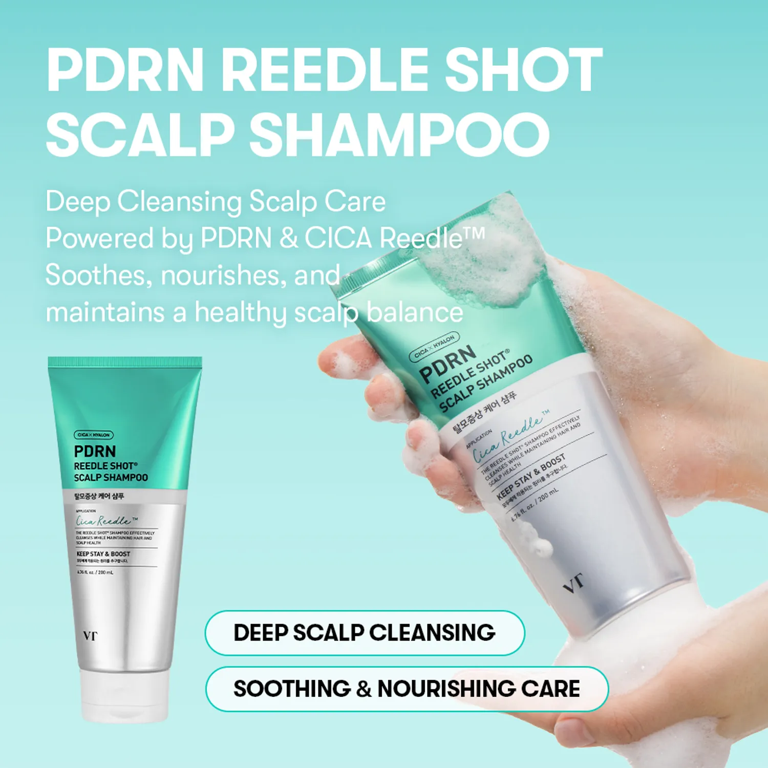 VT PDRN Reedle Shot Scalp Shampoo 200g