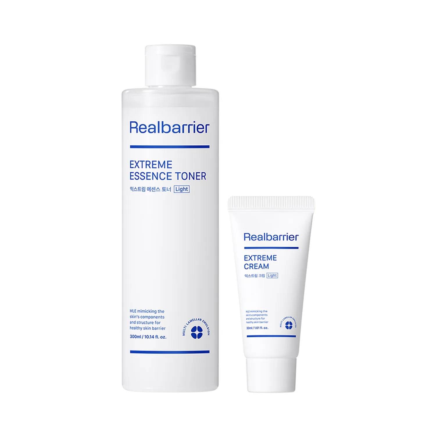 Real Barrier Extreme Essence Toner Light 300mL Special Set (+Light Cream 25mL)