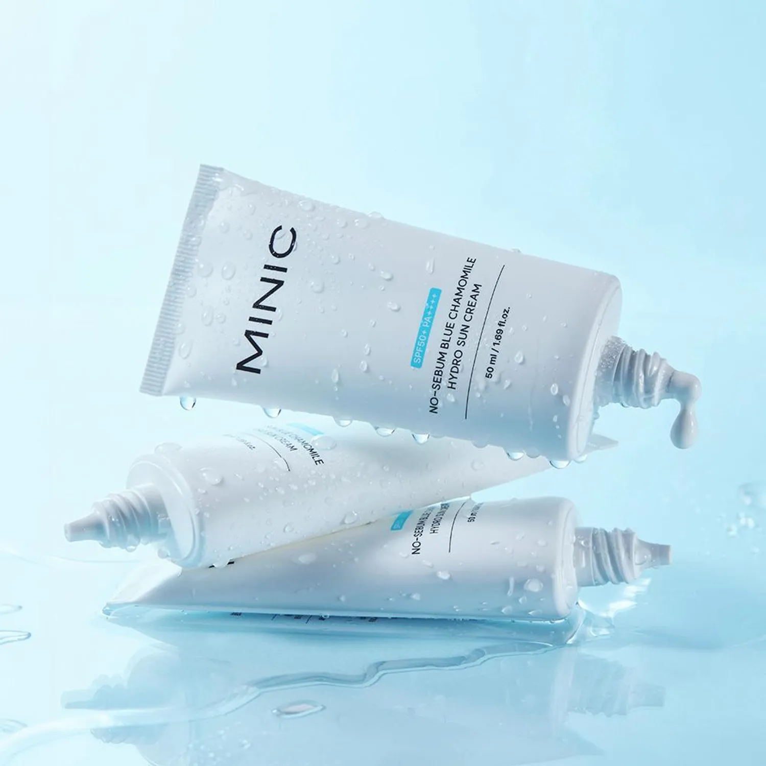 MINIC No-Sebum Blue Chamomile Hydro Sun Cream 50ml