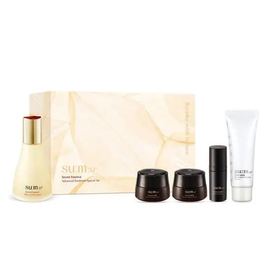 SUM37 Secret Essence 80ml Special Set (+Serum 10ml+Cream 10ml+Eye Cream 10ml+Foam Cleanser 40ml)