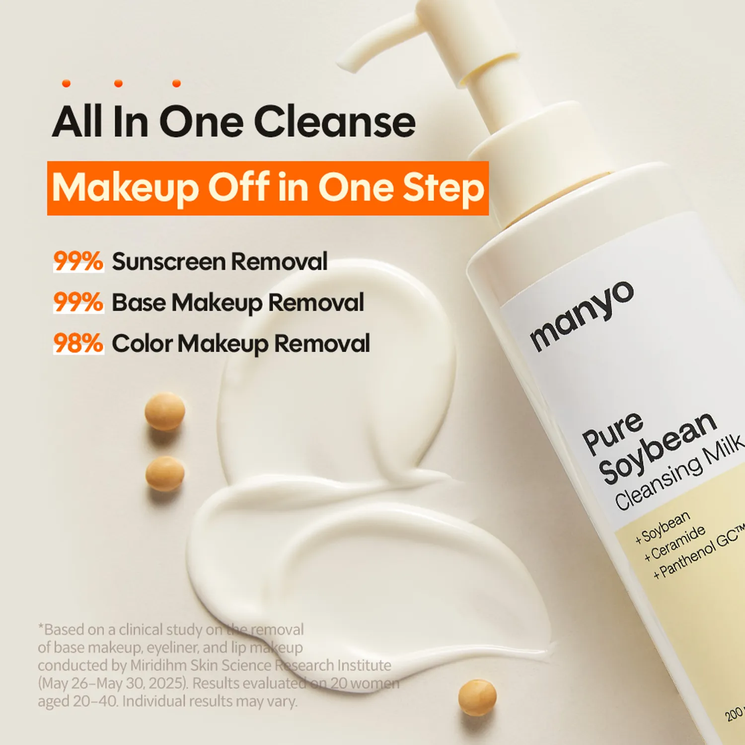manyo Pure Soybean Cleansing Milk 200ml