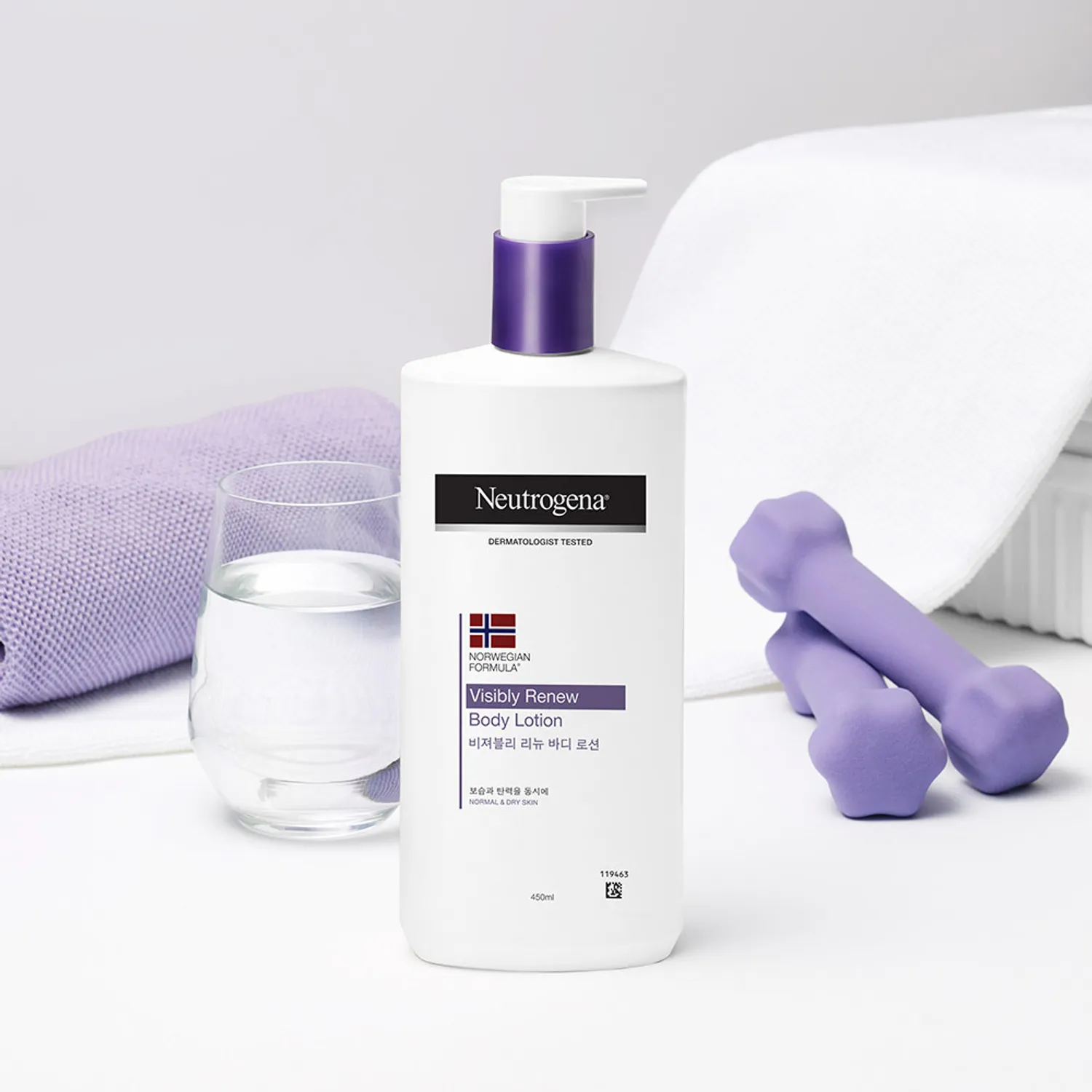 Neutrogena Visibly Renew Body Lotion 450ml (Single/Set)