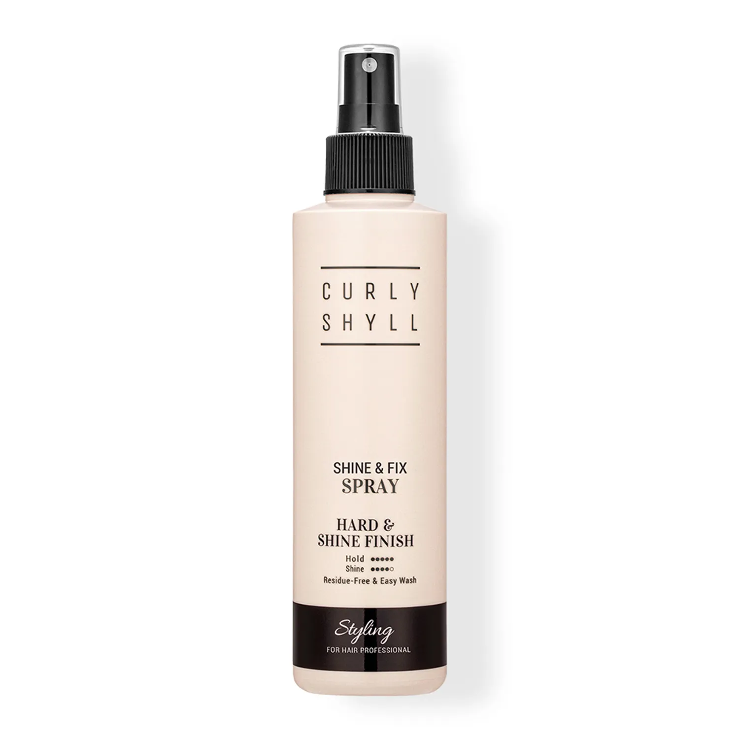 Curly Shyll Shine & Fix Spray Hard & Shine Finish 240ml