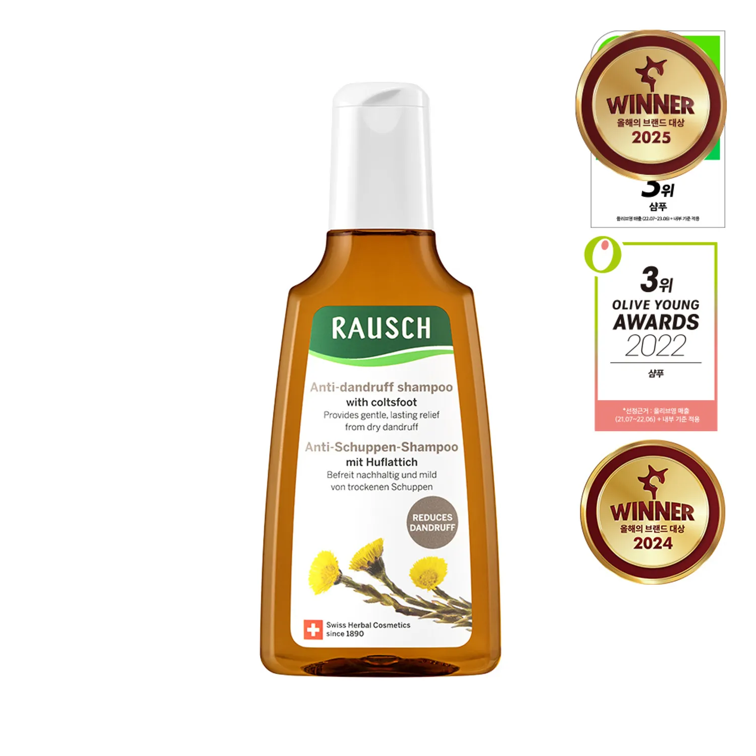 Raush Coltsfoot Anti-Dandruff Shampoo 200ml