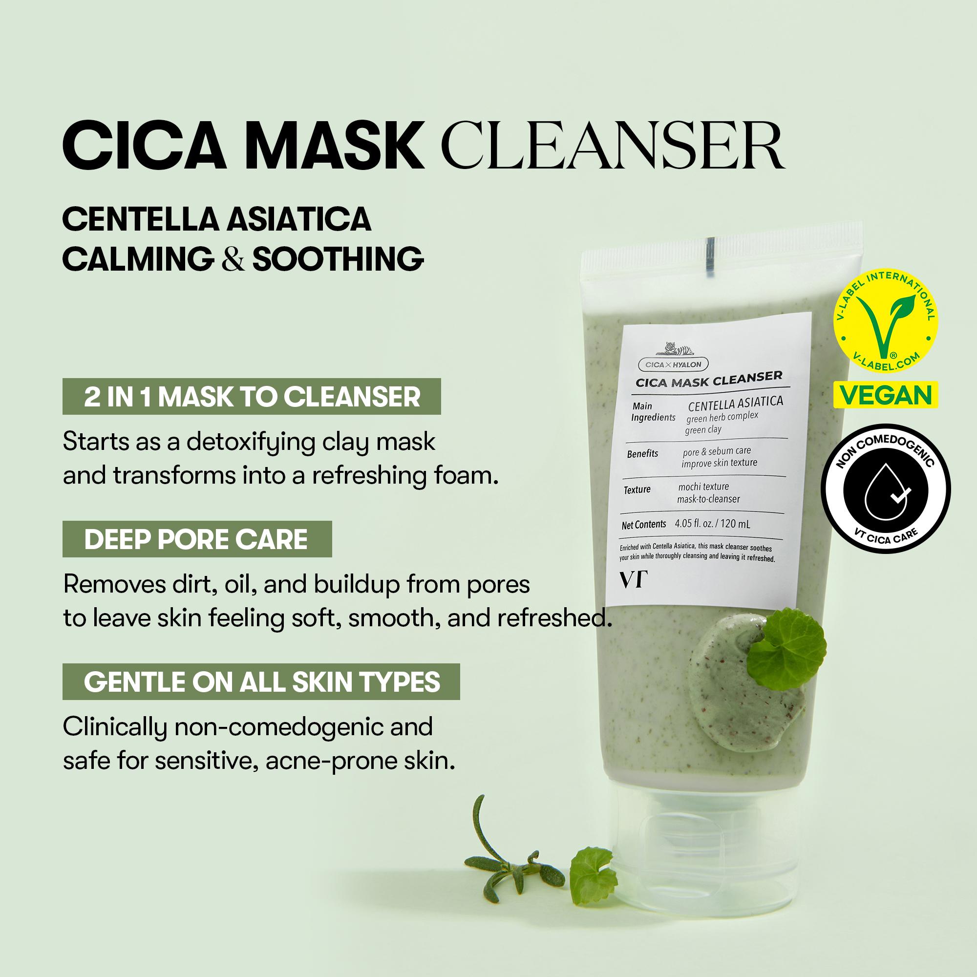VT CICA Mask Cleanser 120ml