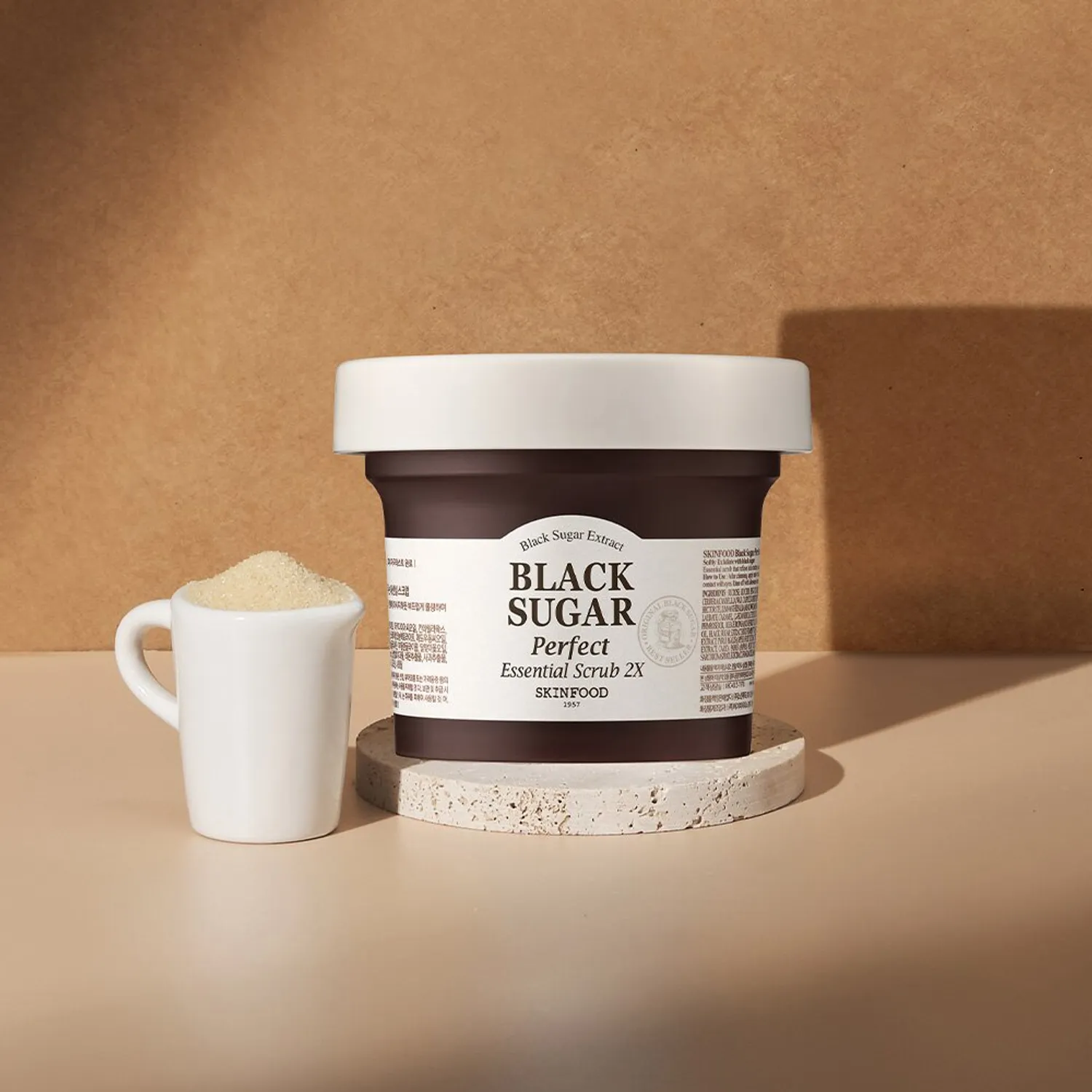 SKINFOOD Black Sugar Perfect Essential Scrub 2X 210g