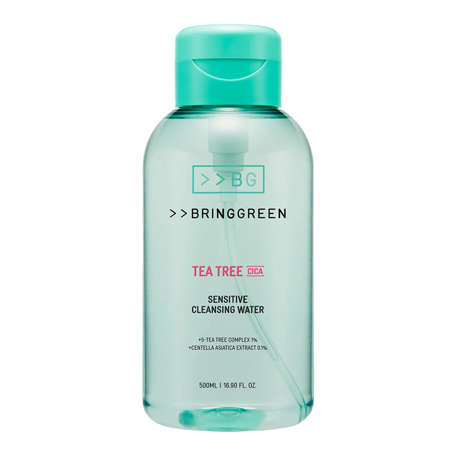 BRINGGREEN Tea Tree Cica Sensitive Cleansing Water (2 Options)(500ml/850ml)