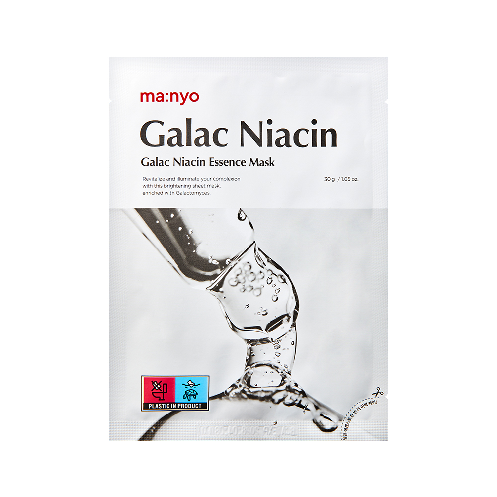 manyo Galac Niacin Essence Mask Sheet Advanced Brightening 1 Sheet