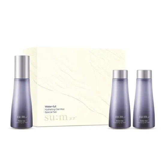 SUM37 Water-full Hydrating Gel Mist 60ml Set (+Refill 60ml*2ea)