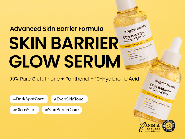 ongredients Skin Barrier Glow Serum 50ml