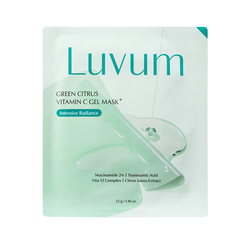 luvum Green Citrus Vitamin C Gel Mask 4ea