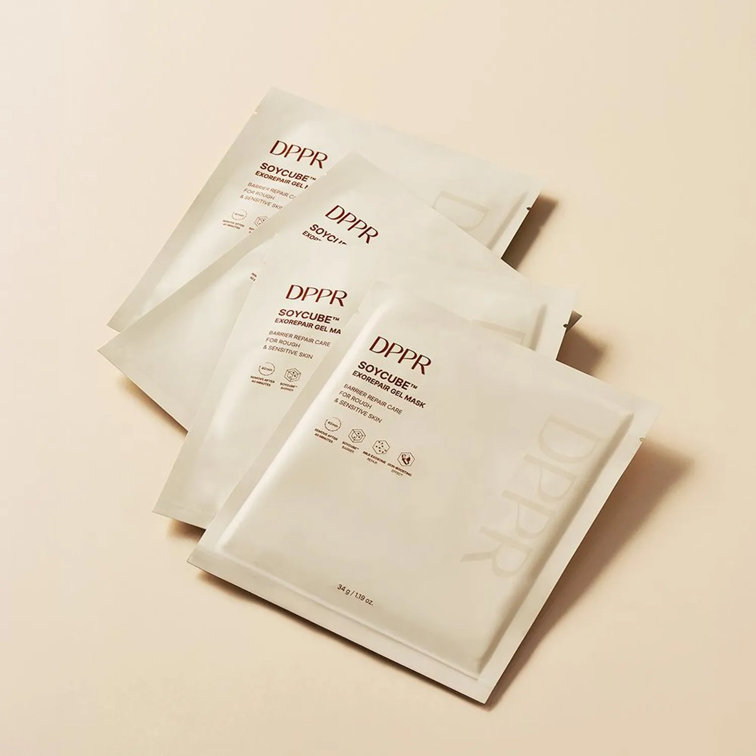 DPPR Soycube Exorepair Gel Mask 4ea