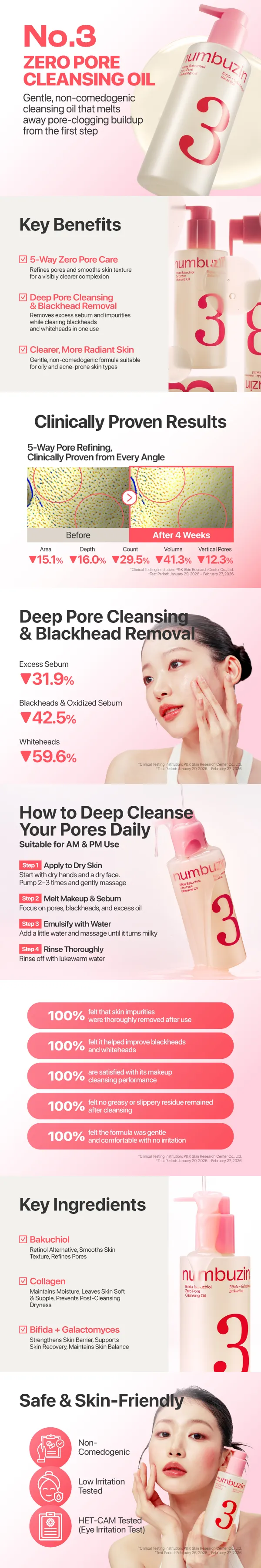 numbuzin No.3 Skin Softening Cleansing Oil 200ml