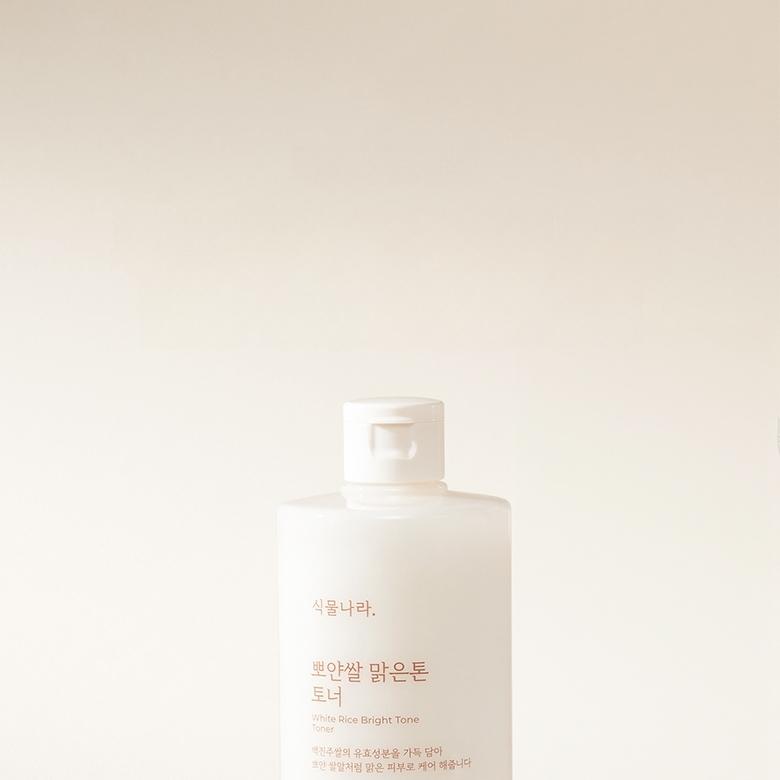 Shingmulnara White Rice Bright Tone Toner 500mL