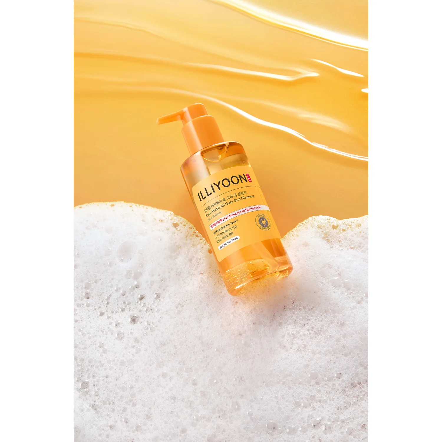ILLIYOON Easy Wash All Over Sun Cleanser 200ml (Set/Single)