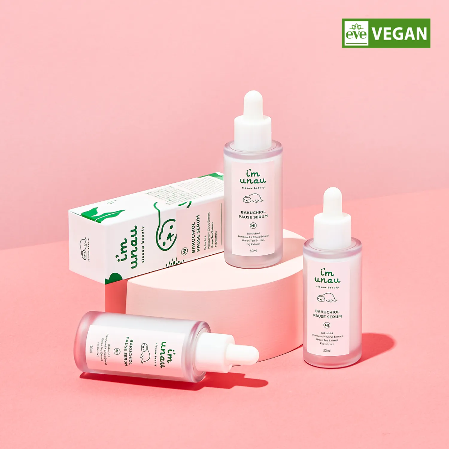 i'm unau BAKUCHIOL PAUSE SERUM 30ml