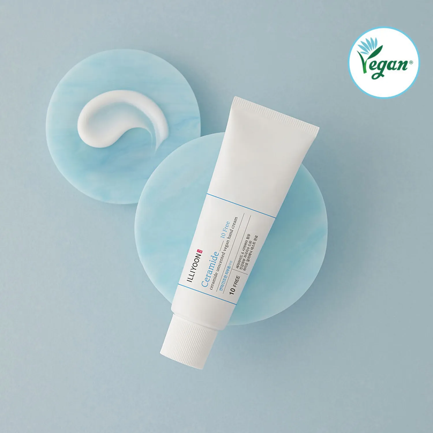 ILLIYOON Ceramide Unscented Vegan Hand Cream 50mL (SET/SINGLE)