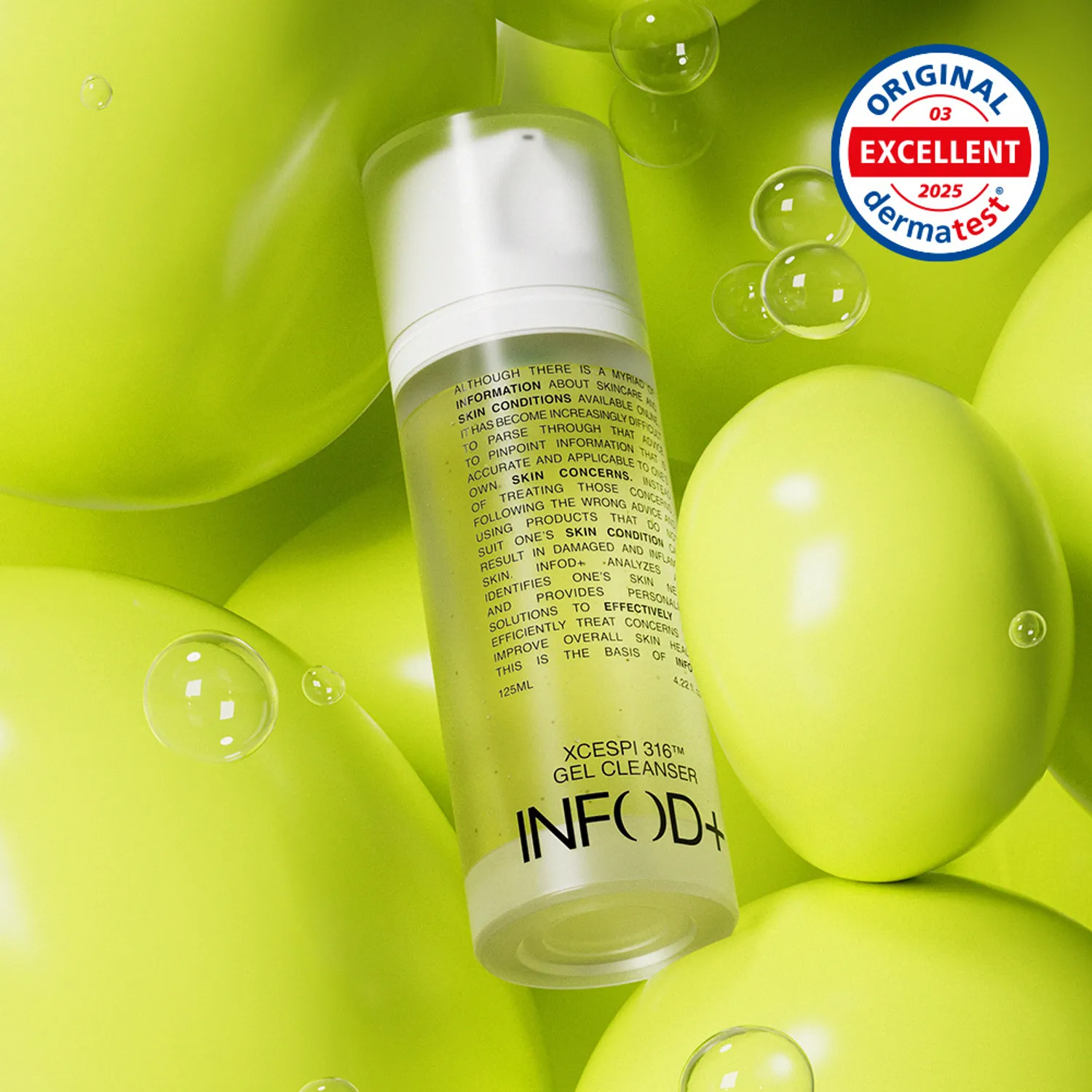 Infodplus XCESPI 316™ Gel Cleanser 125ml