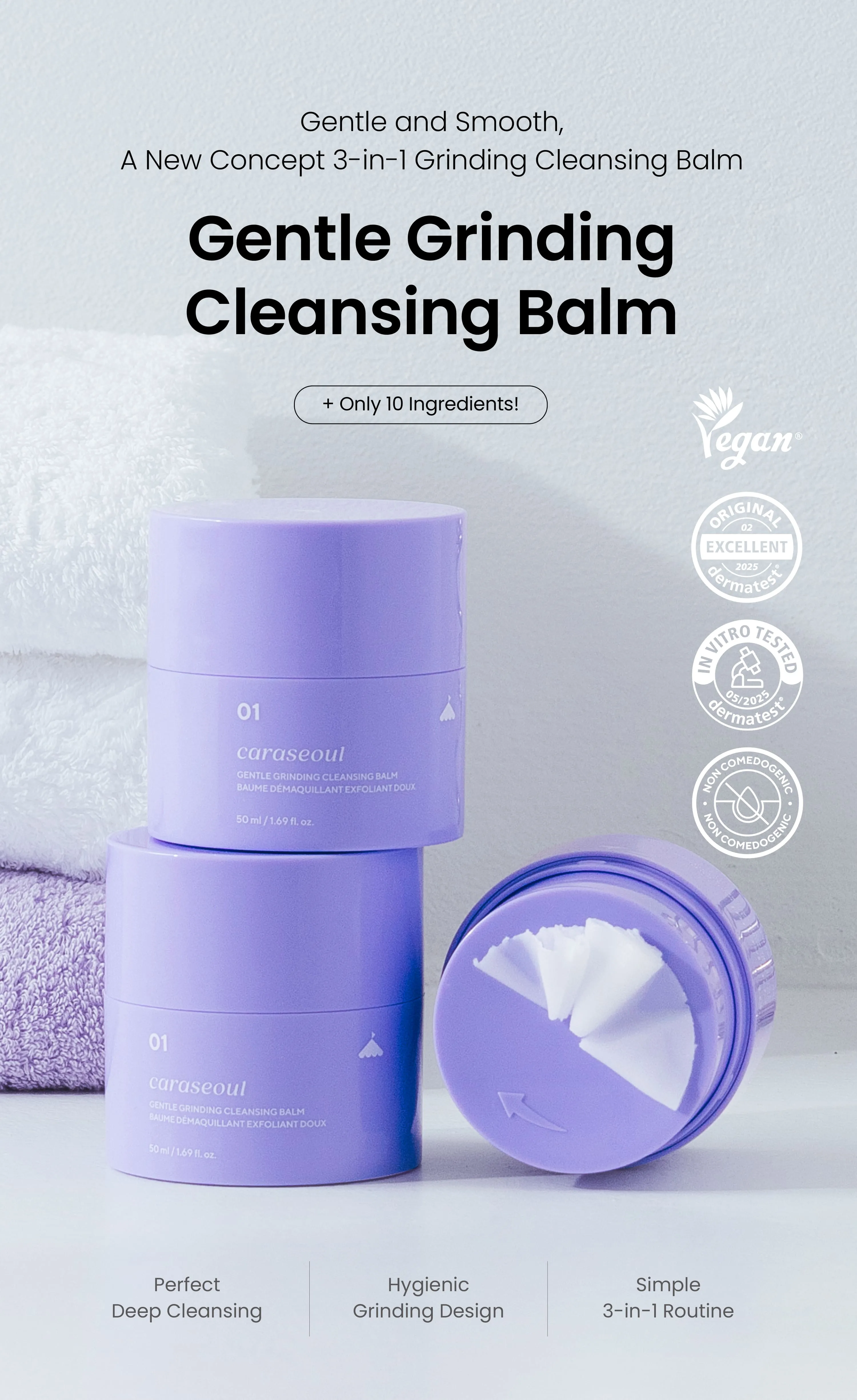 caraseoul Gentle Grinding Cleansing Balm Refill 50ml