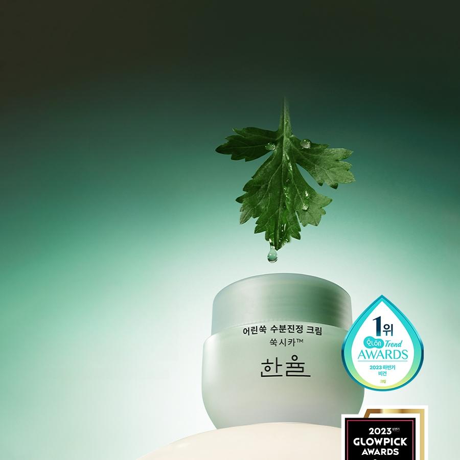 HANYUL Pure Artemisia Watery Claming Cream 55mL Special Set