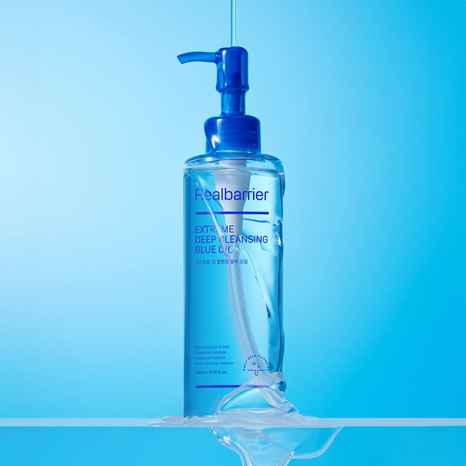 Real Barrier Extreme Deep Cleansing Blue Oil 200ml