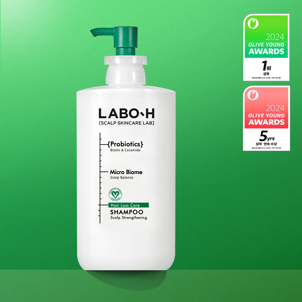 LABO-H Scalp Strenghtening Clinic Shampoo 750ml SET (+Monamhee Keyring)