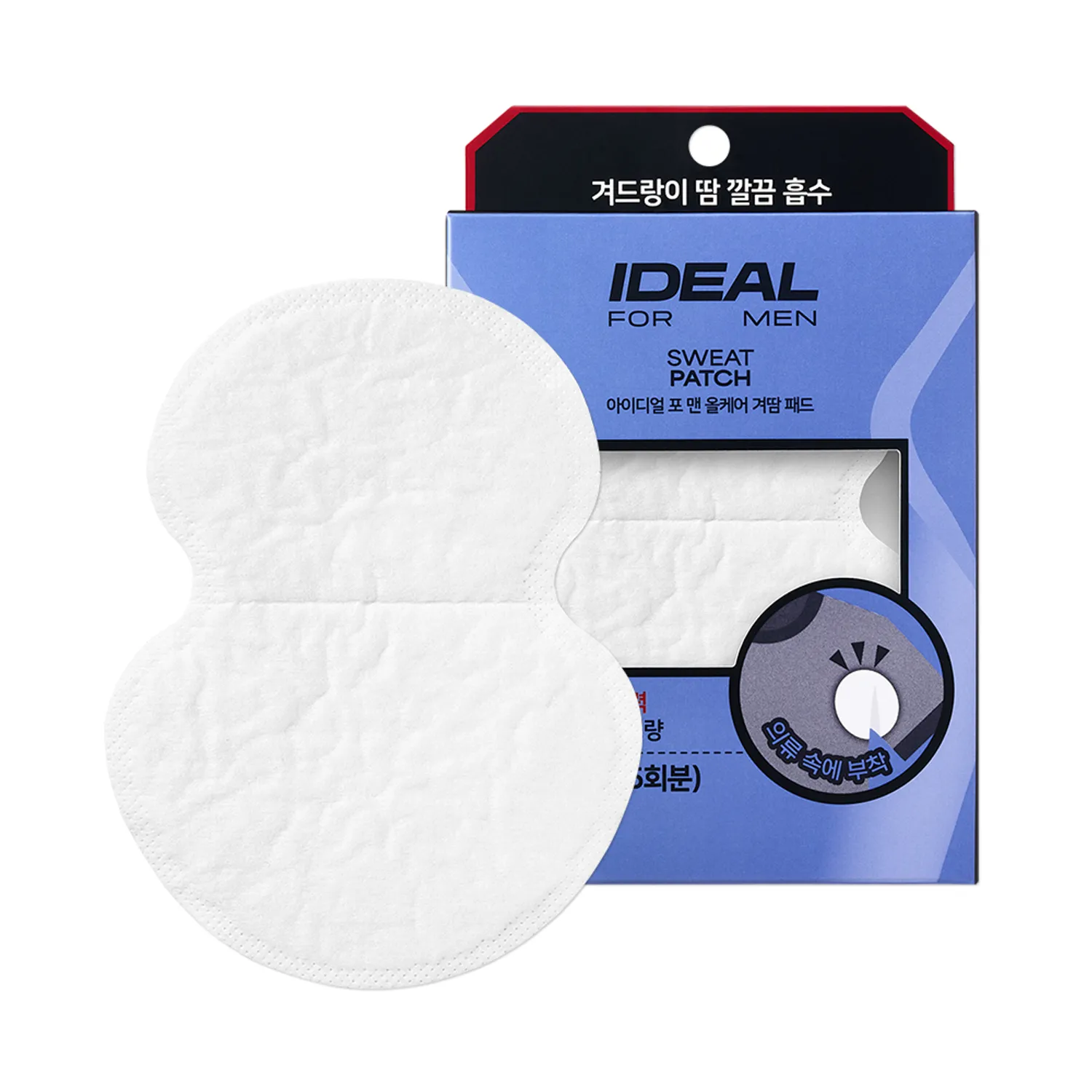 Ideal for Men Sweat Patch 10P