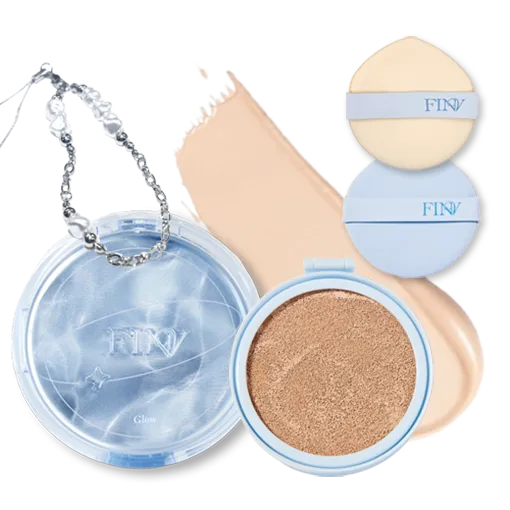 FINV Crystal Glow Cushion 11g Set (Original Product+Refill)