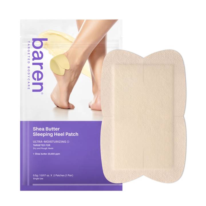 baren Shea Butter Sleeping Heel Patch 2P