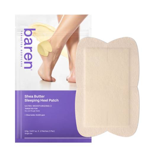baren Shea Butter Sleeping Heel Patch 2P