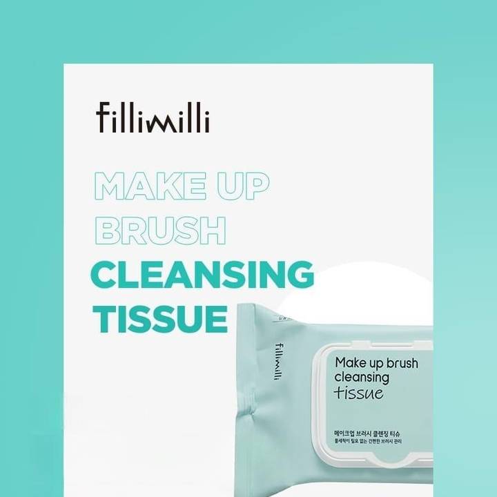 Fillimilli Makeup Brush Cleansing Tissue