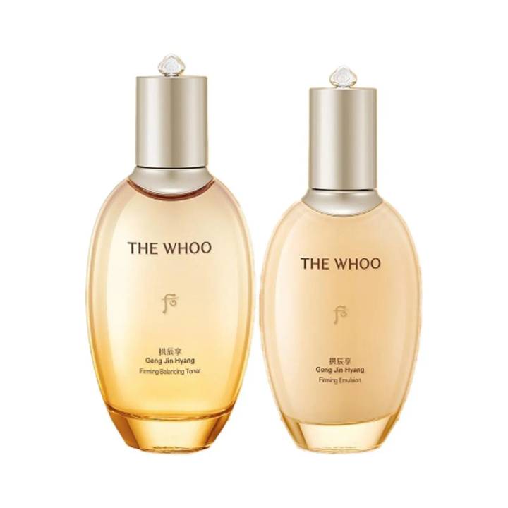 THE WHOO Gong Jin Hyang Essential Firming 2pcs Set (Toner 150ml+Emulsion 110ml)