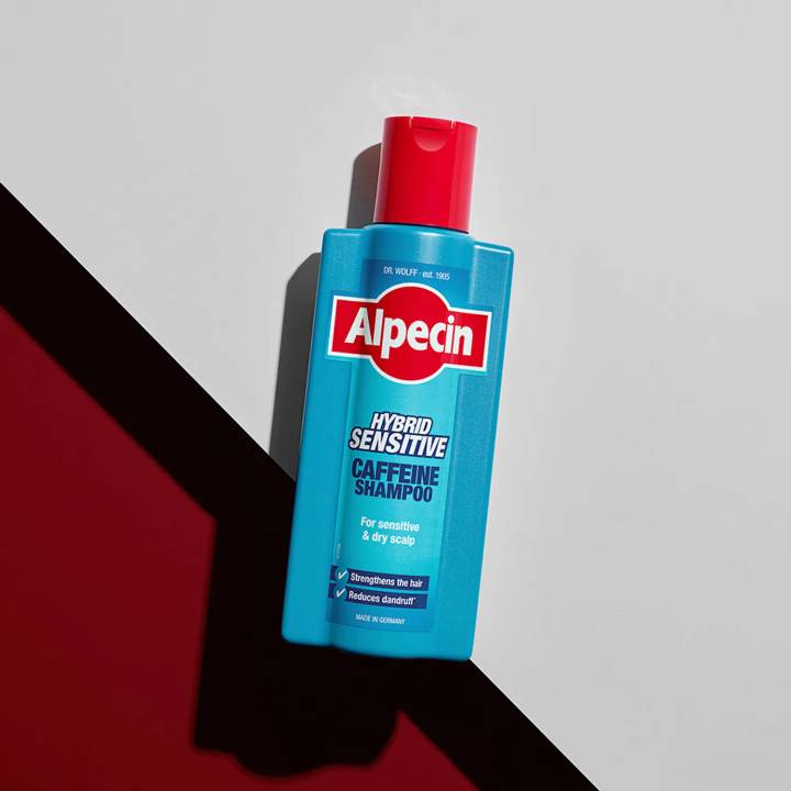 Alpecin Hybrid Caffeine Shampoo 375ml (+Pump)