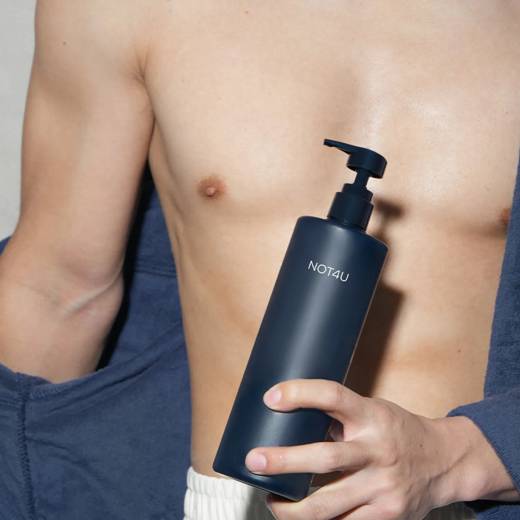 NOT4U Clear All In One Wash For Men 500ml