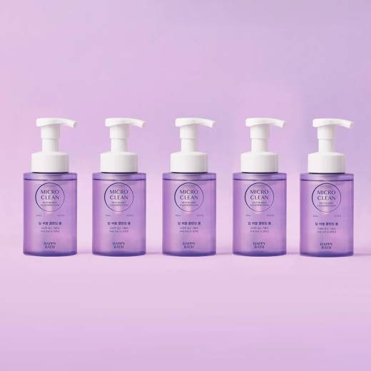 Happy Bath Micro Clean Deep Bubble Cleansing Foam 300ml