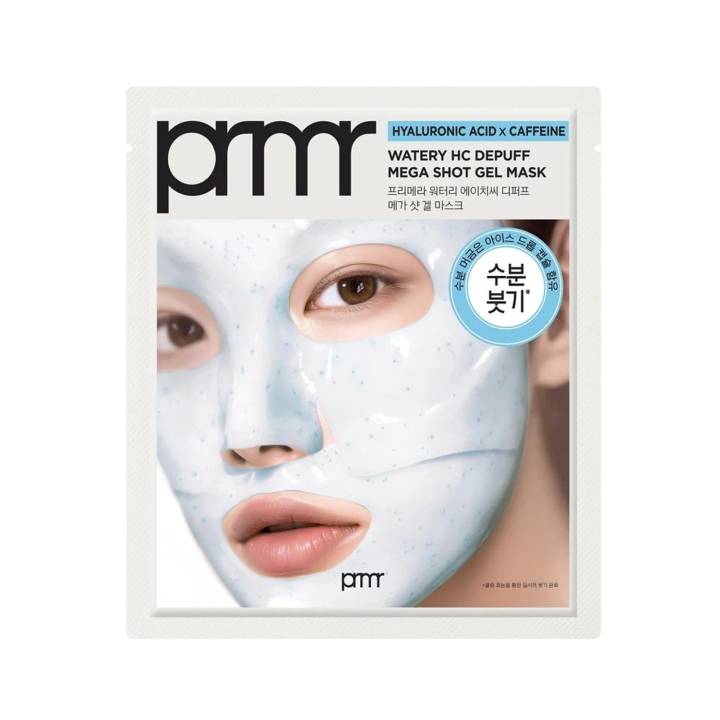Primera Watery HC Depuff Mega Shot Gel Mask Sheet (3 Options) (SINGLE/SET)