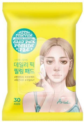 Ariul Stress Relieving Daily Pick Peeling Pad 30 Sheets