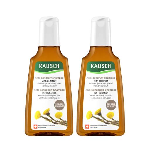 Raush Coltsfoot Anti-Dandruff Shampoo 200ml Duo Set