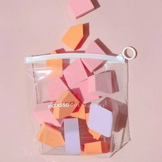 PICCASSO Collezioni Color Sponge Puff Set 17pcs