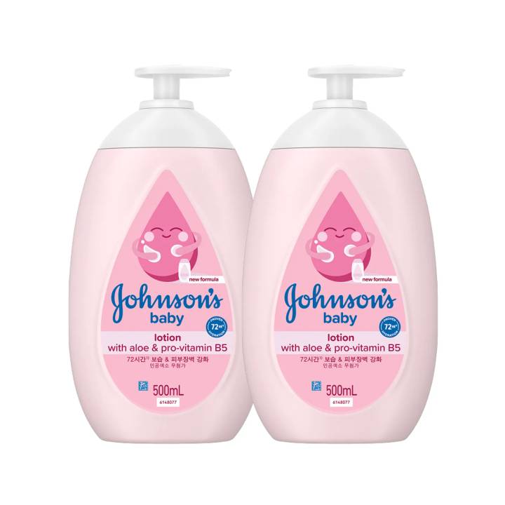 JOHNSON'S Baby Pink Lotion 500ml Double Pack (500ml*2)