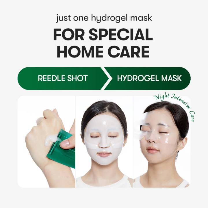 VT Color Reedle Shot 100 2Step Hydrogel Mask Sheet 1ea (Collagen/Vita/Hydrop/Reti-A/ProCica)