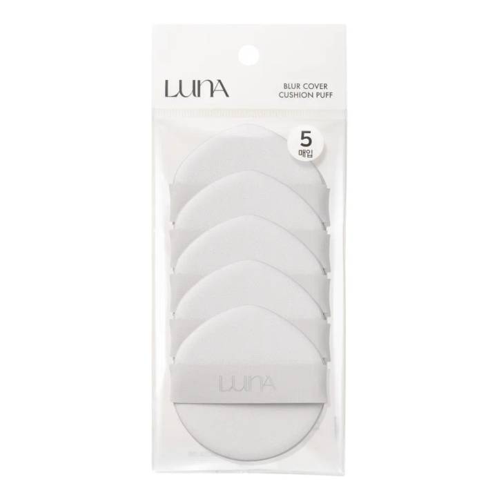 LUNA Blur Cover Cushion Puff 5P