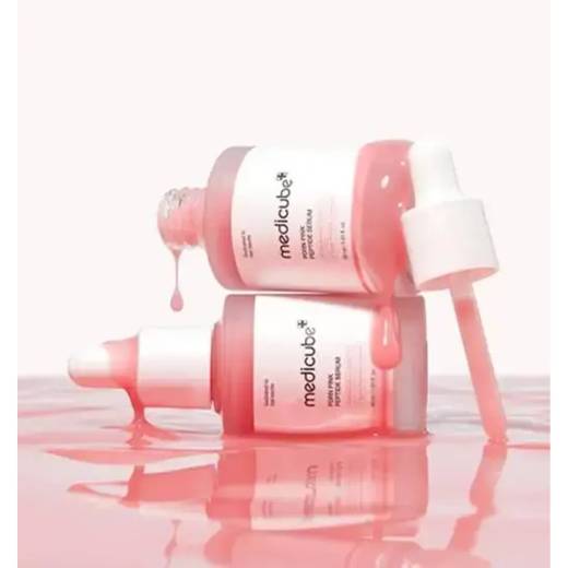 medicube PDRN Pink Peptide Ampoule 30ml Set (+10ml+Moisturizing Cream 10ml)