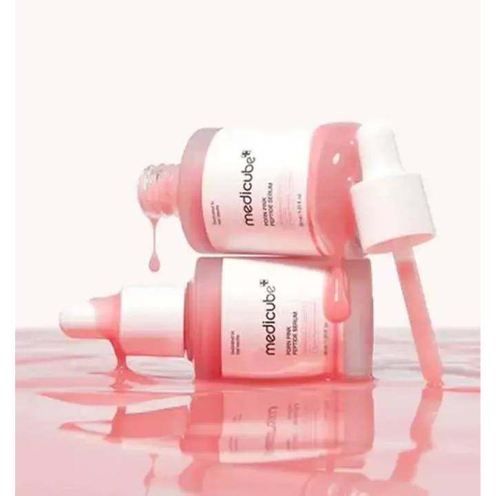 medicube PDRN Pink Peptide Ampoule 30ml Set (+10ml+Moisturizing Cream 10ml)