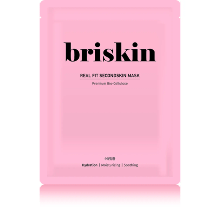 briskin Real Fit Secondskin Moisturizing Mask Sheet 10 Sheets