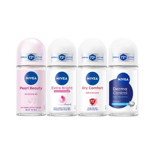 NIVEA Deodorant Roll-on 50ml (Set/Single) (5 Options)